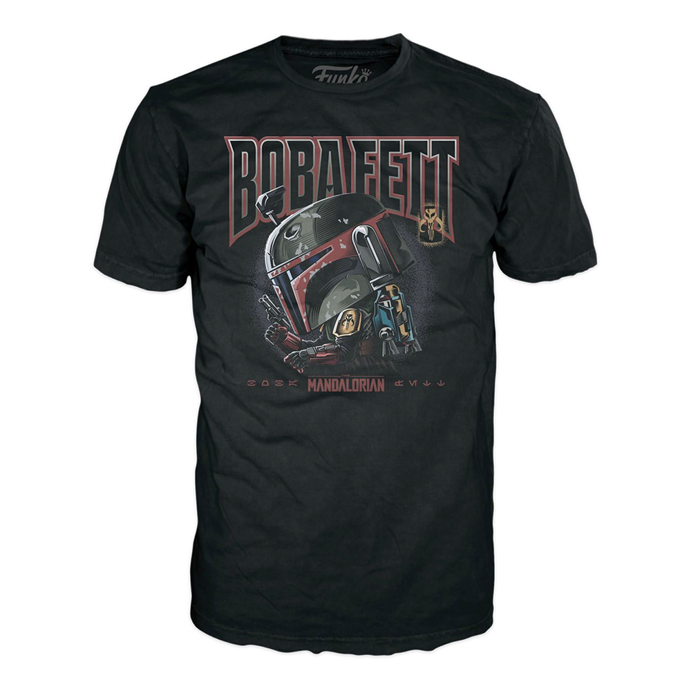 [PRE-ORDER] Funko POP! Tee: The Mandalorian - Boba Fett Boxed Tee (ONLINE ORDER ONLY)