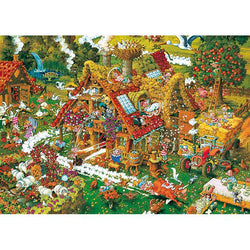 Funny Farm Cartoon Classics 1000 Piece Jigsaw Puzzle Heye (ONLINE ORDER ONLY)