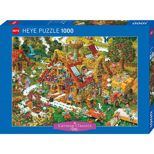 Funny Farm Cartoon Classics 1000 Piece Jigsaw Puzzle Heye (ONLINE ORDER ONLY)