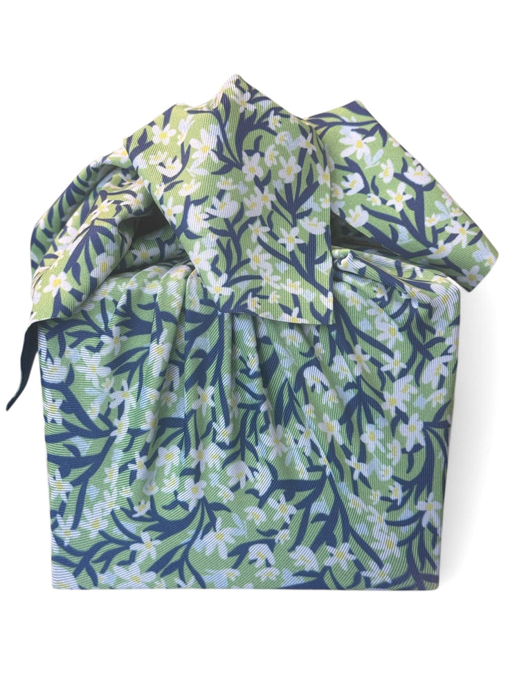 Small Reusable Furoshiki Cloth Gift Wrap | Spring Floral (ONLINE ORDER ONLY)
