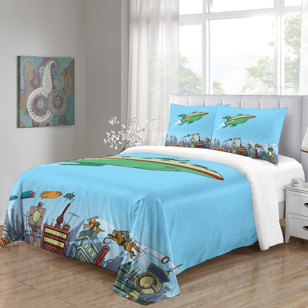 Futurama Bedding Set Duvet Cover Without Filler (Online Order Only)