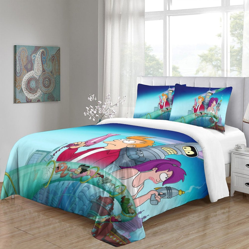 Futurama Bedding Set Duvet Cover Without Filler (Online Order Only)