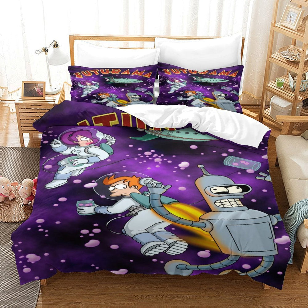 Futurama Bedding Set Duvet Cover Without Filler (Online Order Only)