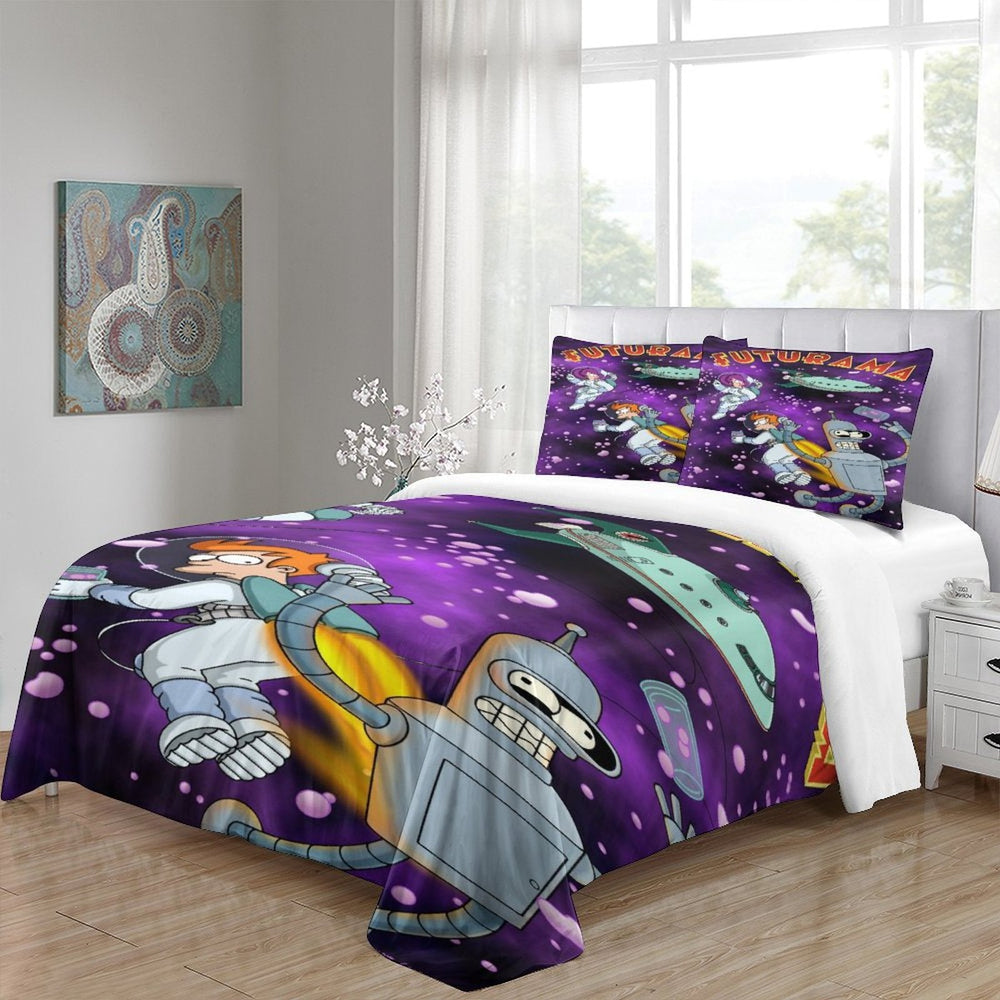 Futurama Bedding Set Duvet Cover Without Filler (Online Order Only)