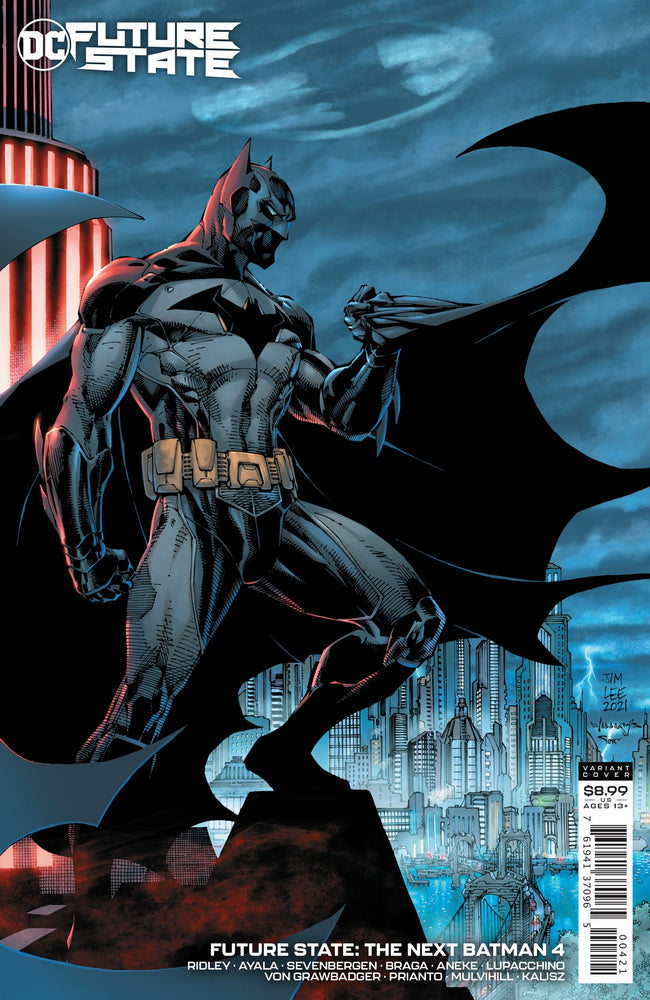 Future State The Next Batman #4 (Of 4) B Jim Lee & Scott Williams Card Stock Variant (02/17/2021) Dc (ONLINE ORDER ONLY)