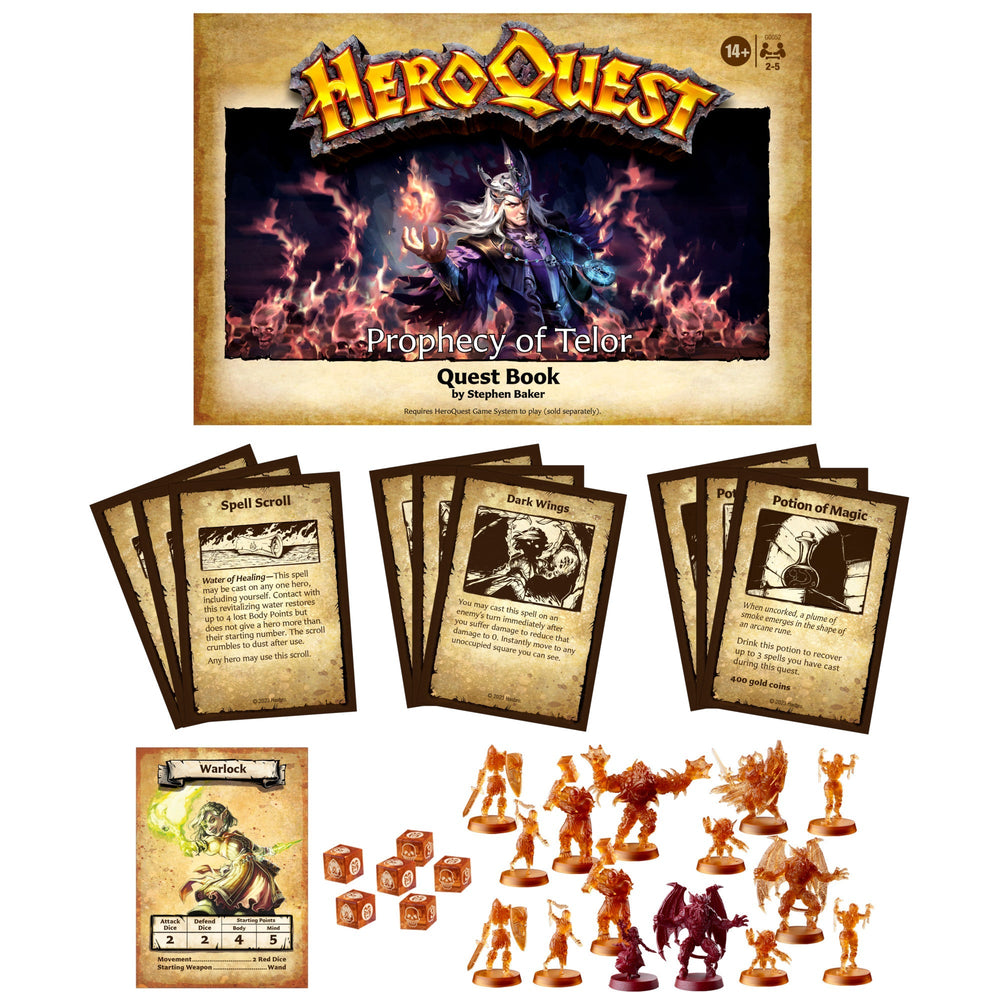 HeroQuest: Prophecy of Telor Quest Pack (ONLINE ORDER ONLY)