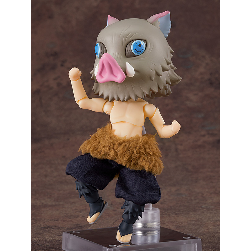 Good Smile Company: Nendoroid Doll: Demon Slayer: Kimetsu no Yaiba - Inosuke Hashibira (ONLINE ORDER ONLY)