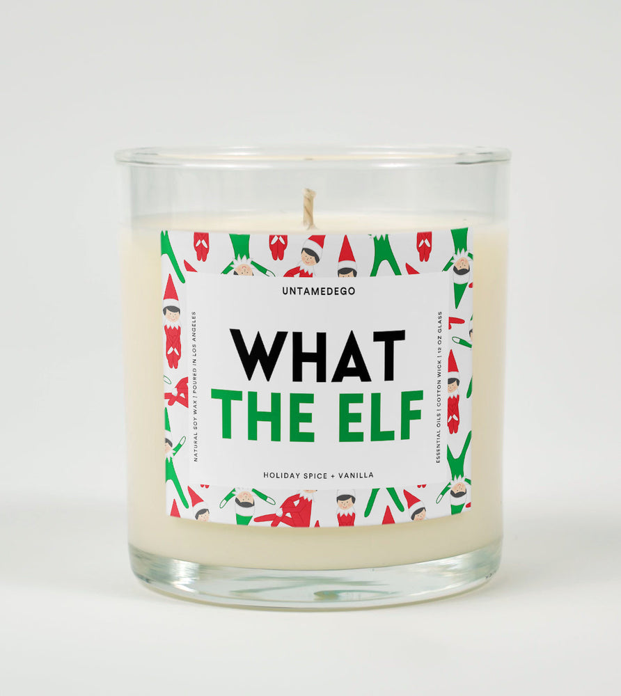 What the Elf | Funny Christmas Candle (ONLINE ORDER ONLY)