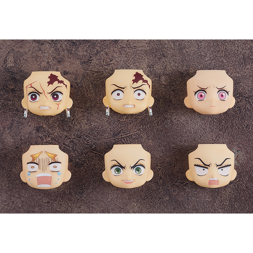 Nendoroid More: Demon Slayer: Kimetsu no Yaiba Face Swap 01 - Box Set of 6 (ONLINE ORDER ONLY)