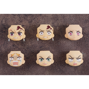 Nendoroid More: Demon Slayer: Kimetsu no Yaiba Face Swap 01 - Box Set of 6 (ONLINE ORDER ONLY)