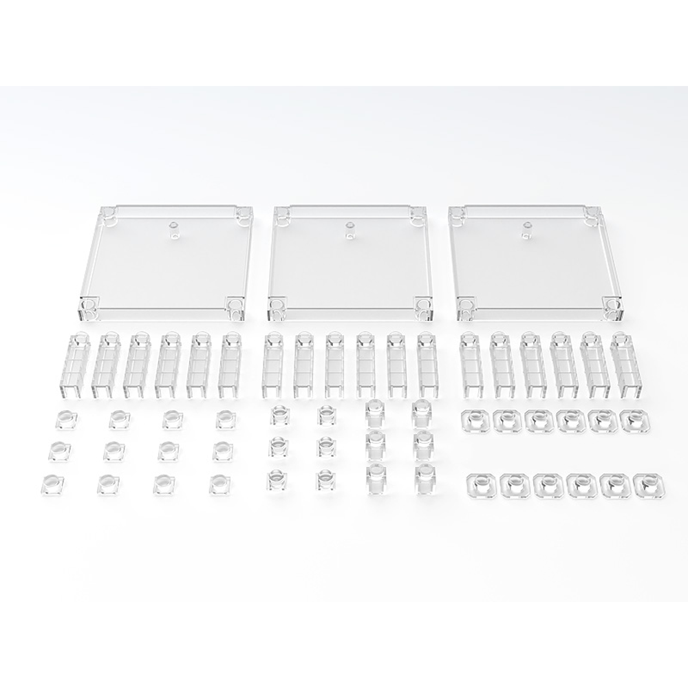 Good Smile Company: The Simple Stand: Build-On Type (Translucent) x3 (ONLINE ORDER ONLY)