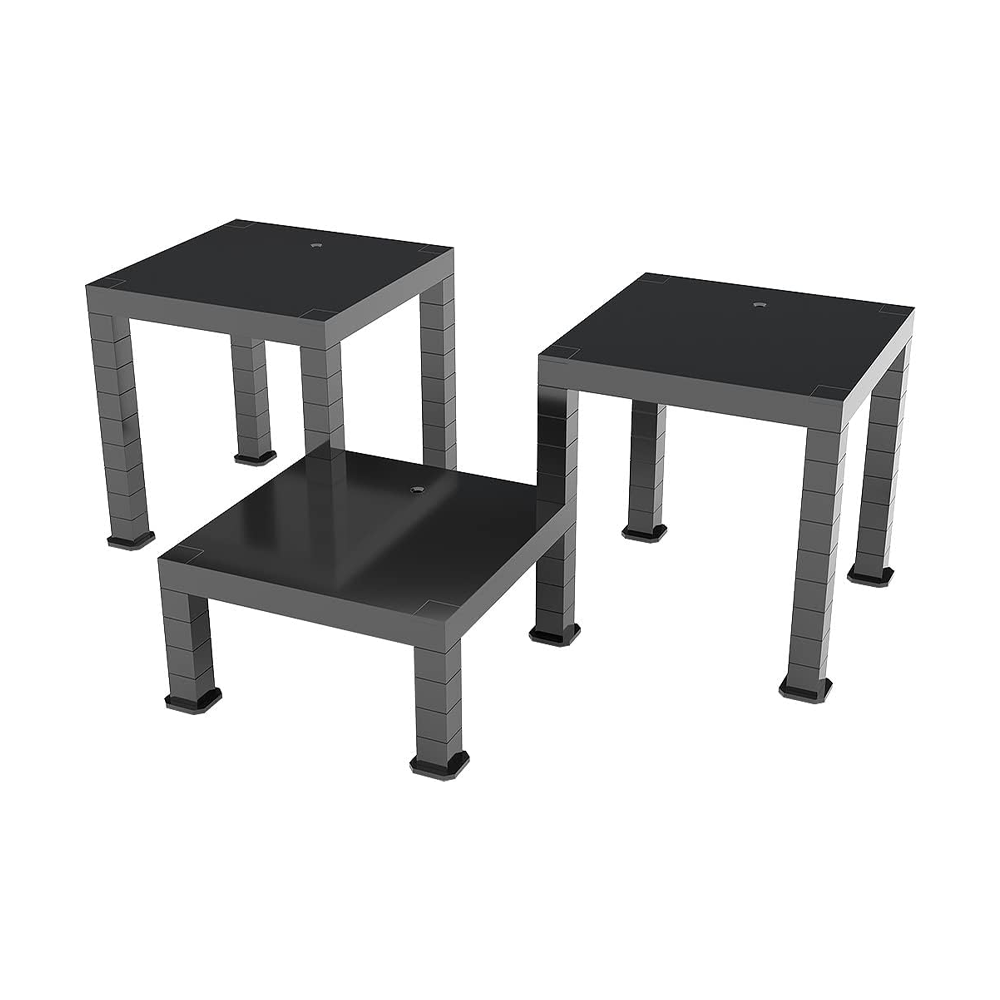 Good Smile Company: The Simple Stand: Build-On Type (Black) x3 (ONLINE ORDER ONLY)