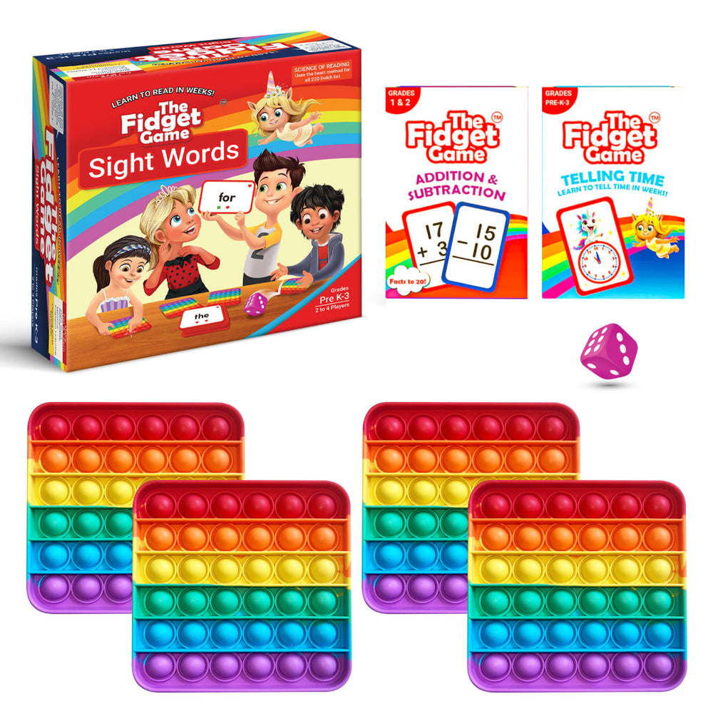.The Fidget Game: Sight Words Edition (Online Order Only)