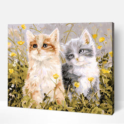 Two Cats Peering (ONLINE ORDER ONLY)