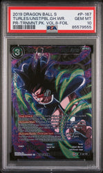 2019 DRAGON BALL SUPER TURLES/UNSTPBL.GH.WR. #P-167 - PSA 10 (Online Order Only)