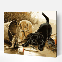 Puppies at Play (ONLINE ORDER ONLY)