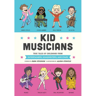Kid Musicians: True Tales of Childhood from Entertainers, Songwriters, and Stars - Hardcover (ONLINE ORDER ONLY)