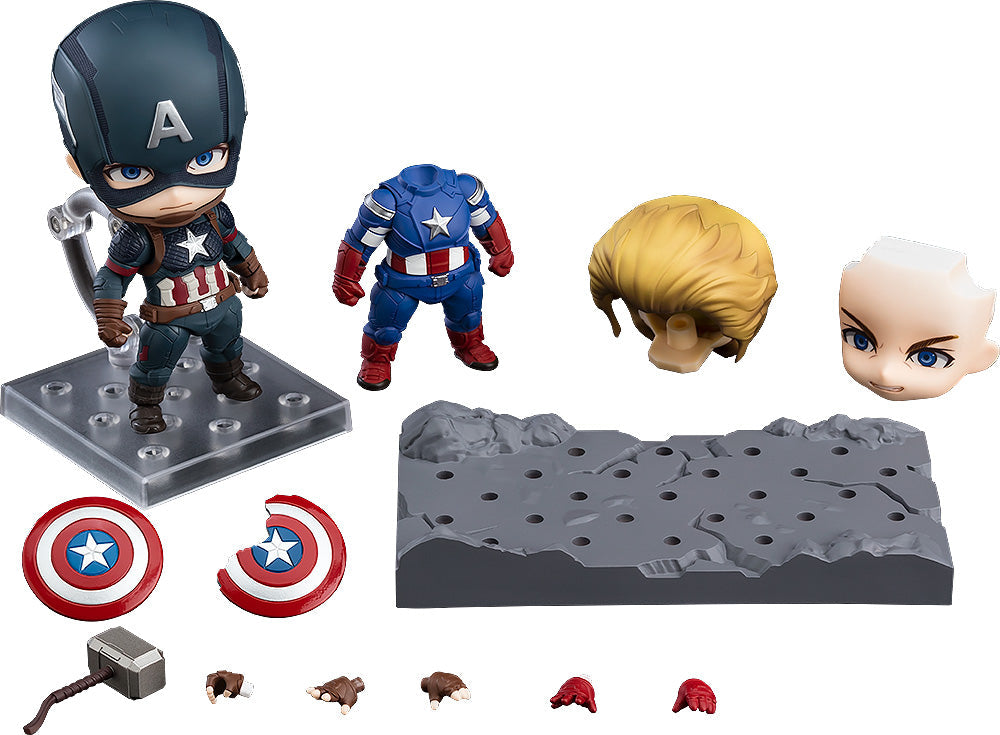 Nendoroid: Avengers: Endgame - Captain America DX Version #1218-DX (ONLINE ORDER ONLY)