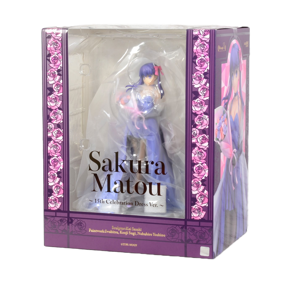 Good Smile Company: Fate/Stay Night 15th Celebration Project - Sakura Matou (Dress Ver.) 1/7 Scale Figure (ONLINE ORDER ONLY)