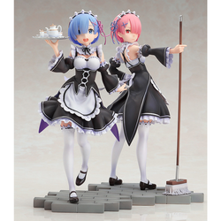 Good Smile Company: Re:Zero Starting Life in Another World - Ram (Maid Outfit) 1/7 Scale Figure (ONLINE ORDER ONLY)