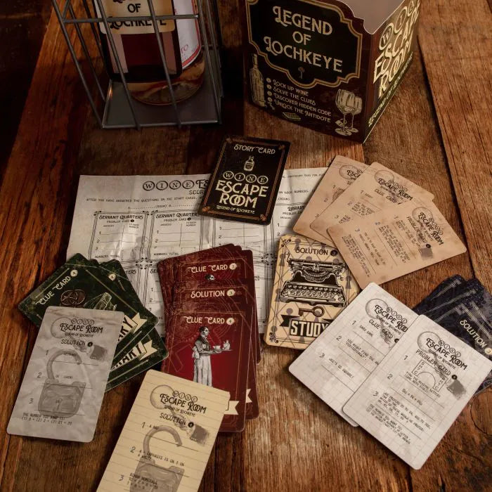Wine Escape Room - Legend of Lochkeye