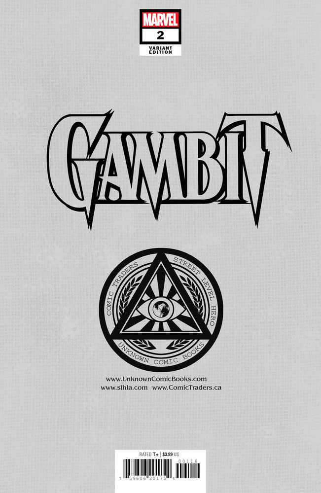 Gambit #2 Unknown Comics Miguel Mercado Exclusive Virgin Vogue Var (08/31/2022) (Online Only)