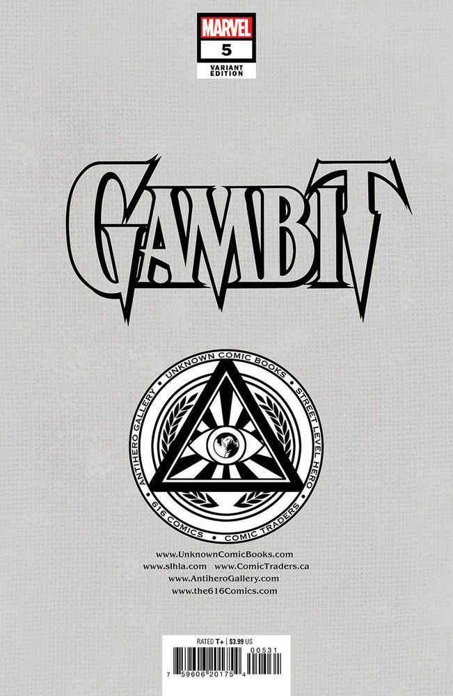 Gambit #5 Unknown Comics Ivan Tao Exclusive Var (11/16/2022) (Online Only)