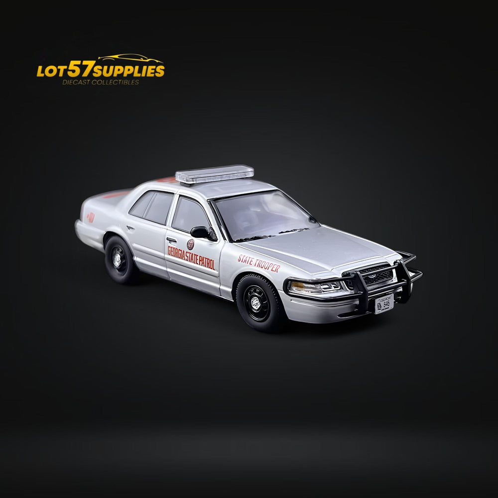 Rollin Ford Crown Victoria Georgia State Trooper Police Car 1:64 (ONLINE ORDER ONLY)
