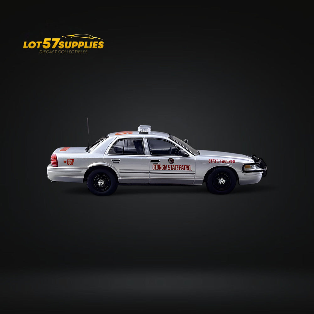 Rollin Ford Crown Victoria Georgia State Trooper Police Car 1:64 (ONLINE ORDER ONLY)