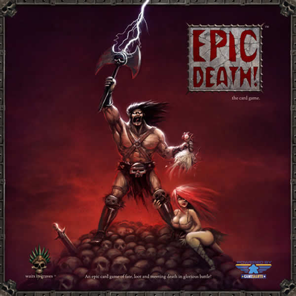 GASEPICD01 Epic Death Party Card Game Game Salute (ONLINE ORDER ONLY)