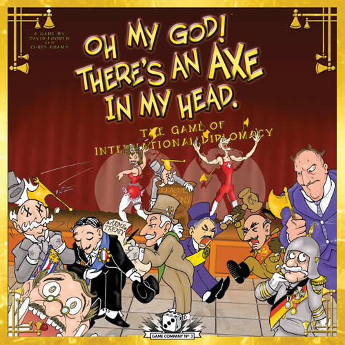 GASGC3AX01 Oh My God! There is an Axe in my Head Board Game (ONLINE ORDER ONLY)