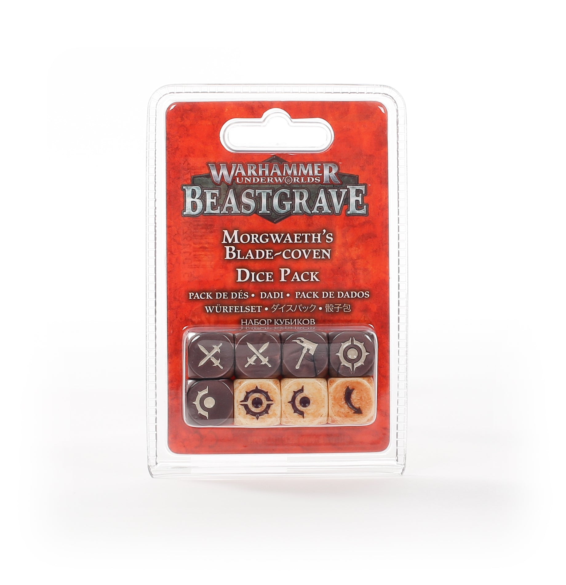 Warhammer Underworlds: Beastgrave – Morgok's Krushas Dice Set (ONLINE ORDER ONLY)