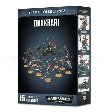 Warhammer 40K: Start Collecting! Drukhari (ONLINE ORDER ONLY)