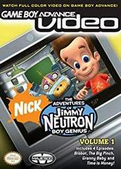 GBA Video Jimmy Neutron Volume 1 - Nintendo GameBoy Advance (ONLINE ORDER ONLY)