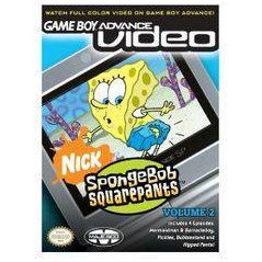 GBA Video SpongeBob SquarePants Volume 2 - GameBoy Advance (Online Order Only)
