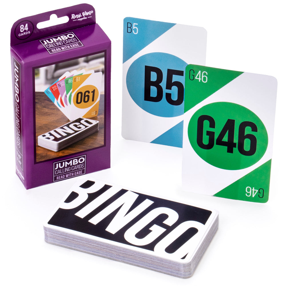 Jumbo Bingo Calling Cards (ONLINE ORDER ONLY)