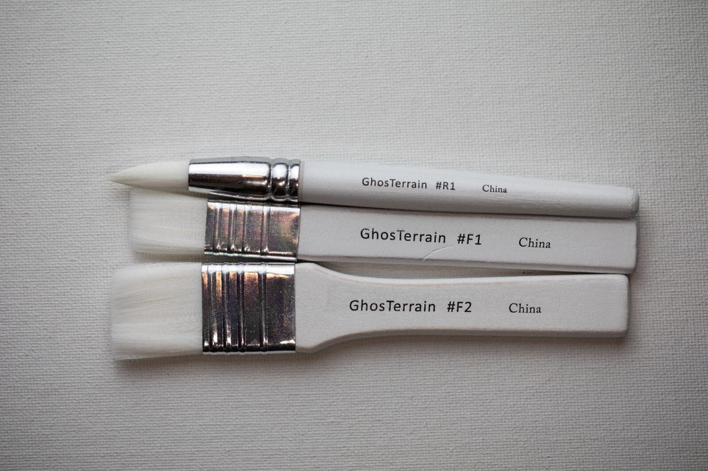 SleepwalkAir: Ghost Brush - Ghosterrain - R1 - Round - Size 1