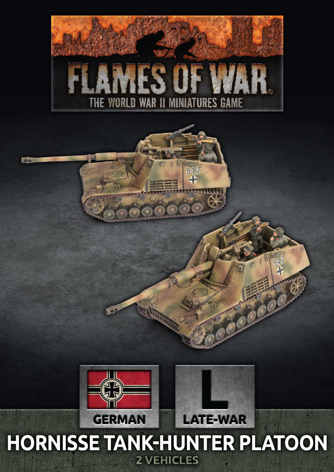 Flames of War: German Hornisse Tank-hunter Platoon (Late War) (ONLINE ORDER ONLY)