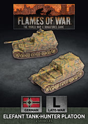 Flames of War: German Elefant Tank-Hunter Platoon (Late War) (ONLINE ORDER ONLY)