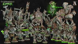 3D Printed Archvillain Games Griefharvest Coven Grandmother Sin - Wormbinder 28mm 32mm D&D (Online Only)