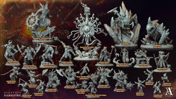 3D Printed Archvillain Games Darkfire Sentinel Giantkin Darkfire Archvillain Society Vol. XXXIV 28 32mm D&D (Online Only)