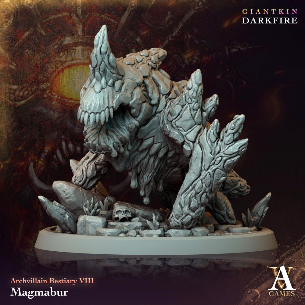 3D Printed Archvillain Games Magmabur Archvillain Bestiary Vol. VIII 28 32mm D&D (Online Only)