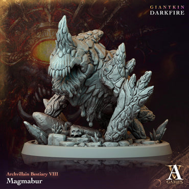 3D Printed Archvillain Games Magmabur Archvillain Bestiary Vol. VIII 28 32mm D&D (Online Only)