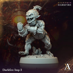 3D Printed Archvillain Games Darkfire Imp Giantkin Darkfire Archvillain Society Vol. XXXIV 28 32mm D&D (Online Only)