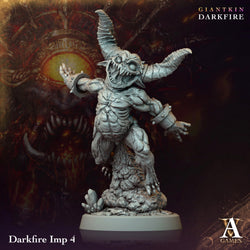 3D Printed Archvillain Games Darkfire Imp Giantkin Darkfire Archvillain Society Vol. XXXIV 28 32mm D&D (Online Only)