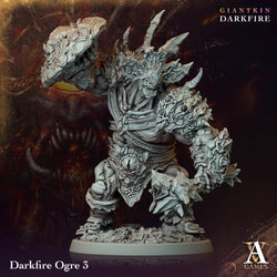 3D Printed Archvillain Games Darkfire Ogre Giantkin Darkfire Archvillain Society Vol. XXXIV 28 32mm D&D (Online Only)
