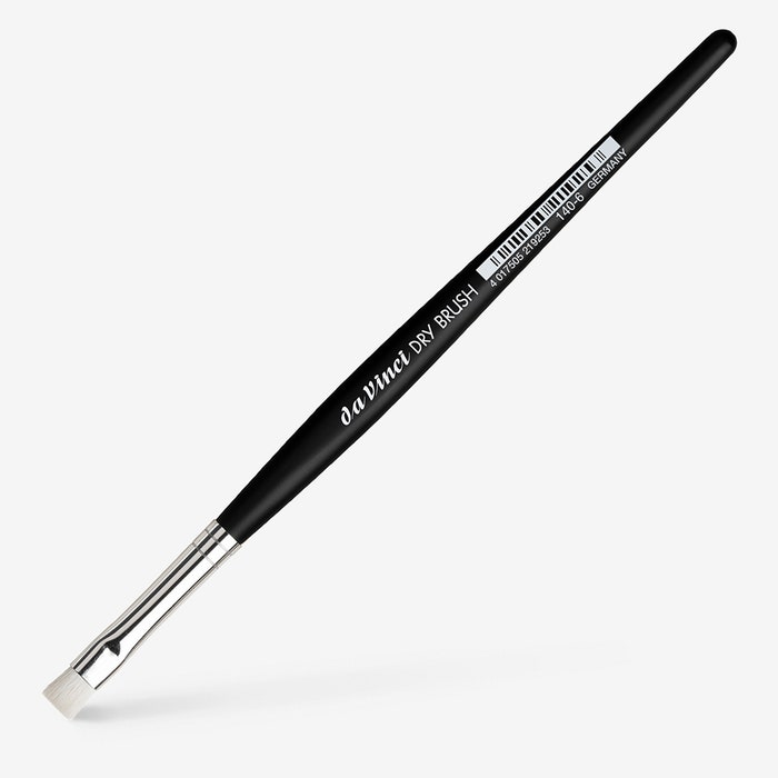 Da Vinci: Dry Brush - Synthetic Dry Brush - Series 140 - Size 6 - Flat (ONLINE ORDER ONLY)