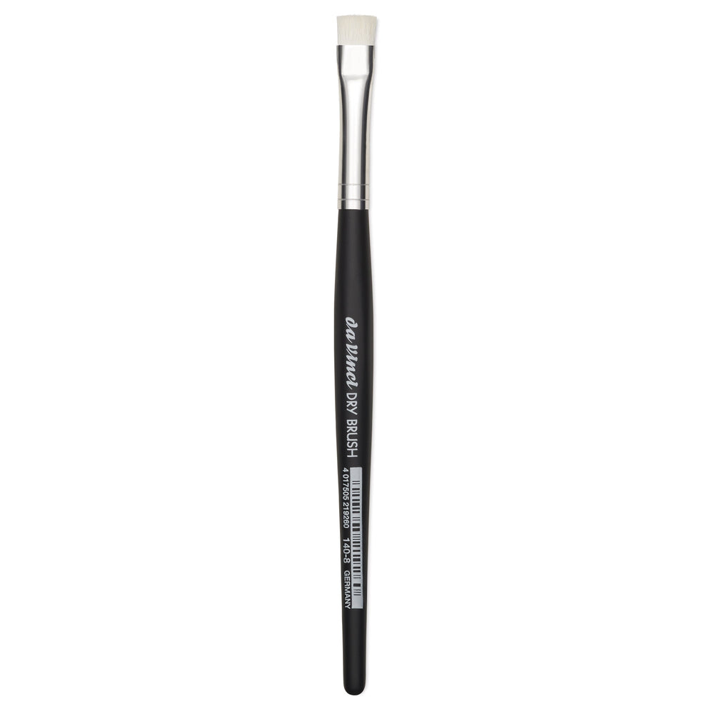 Da Vinci: Dry Brush - Synthetic Dry Brush - Series 140 - Size 8 - Flat (ONLINE ORDER ONLY)