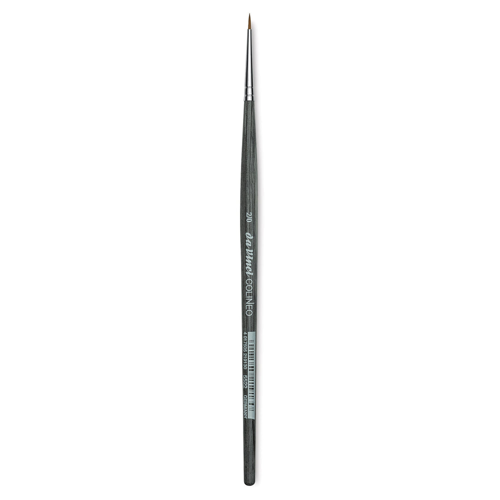 Da Vinci: Colineo - Synthetic Kolinsky Red Sable Brush - Series 5522 - Size 2/0 - Round (ONLINE ORDER ONLY)