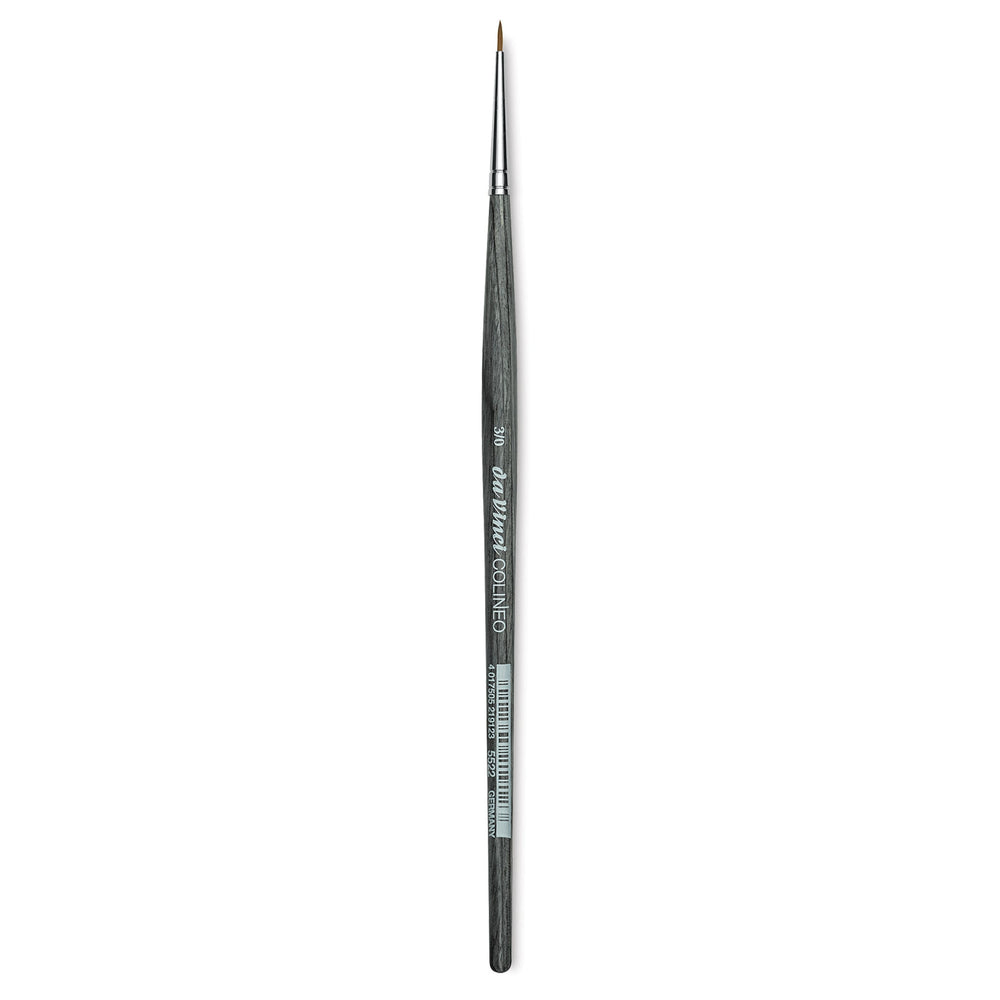Da Vinci: Colineo - Synthetic Kolinsky Red Sable Brush - Series 5522 - Size 3/0 - Round (ONLINE ORDER ONLY)